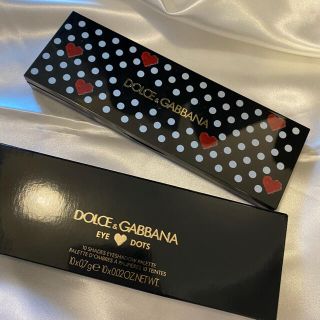 ドルチェアンドガッバーナ(DOLCE&GABBANA)の【美品】ドルチェ&ガッパーナ アイラブドットアイシャドウ(アイシャドウ)