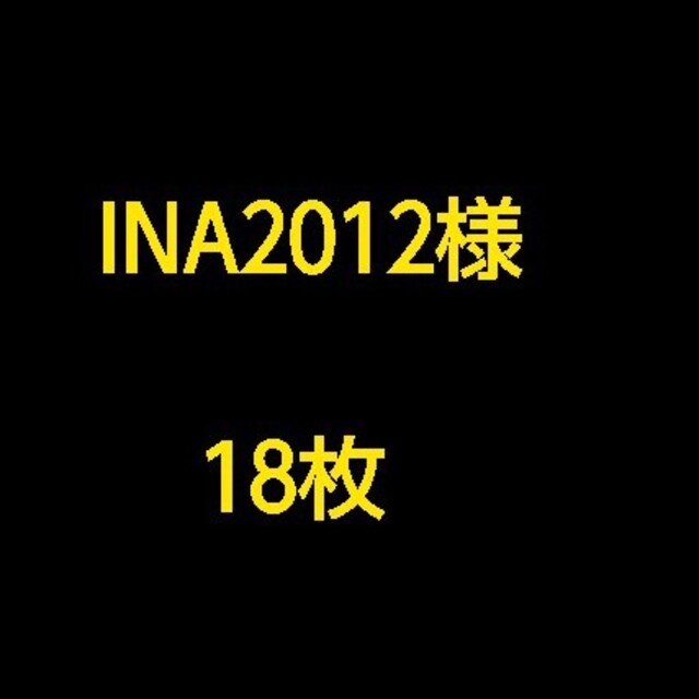 INA2012 18枚