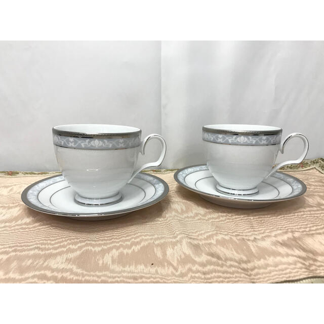 Noritake(ノリタケ)のノリタケ Noritake プラチナハンプシャー  10PCセット 皿  インテリア/住まい/日用品のキッチン/食器(食器)の商品写真