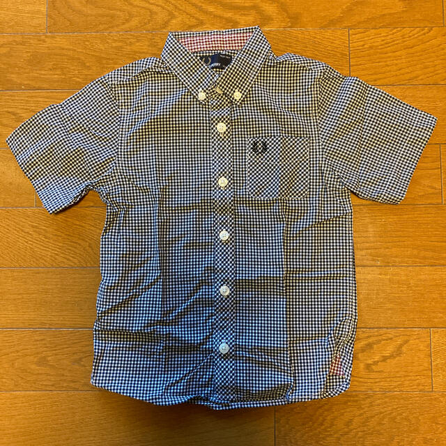 FRED PERRY(フレッドペリー)のFRED PERRY 半袖シャツ キッズ/ベビー/マタニティのキッズ服男の子用(90cm~)(Tシャツ/カットソー)の商品写真