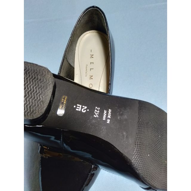 MELMO(メルモ)の再値下げ　MELMO　femminile　黒パンプス(日本製) レディースの靴/シューズ(ハイヒール/パンプス)の商品写真