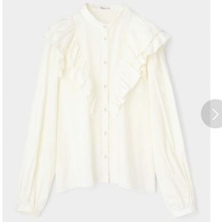 マウジー(moussy)のmoussy フリルブラウス(シャツ/ブラウス(長袖/七分))