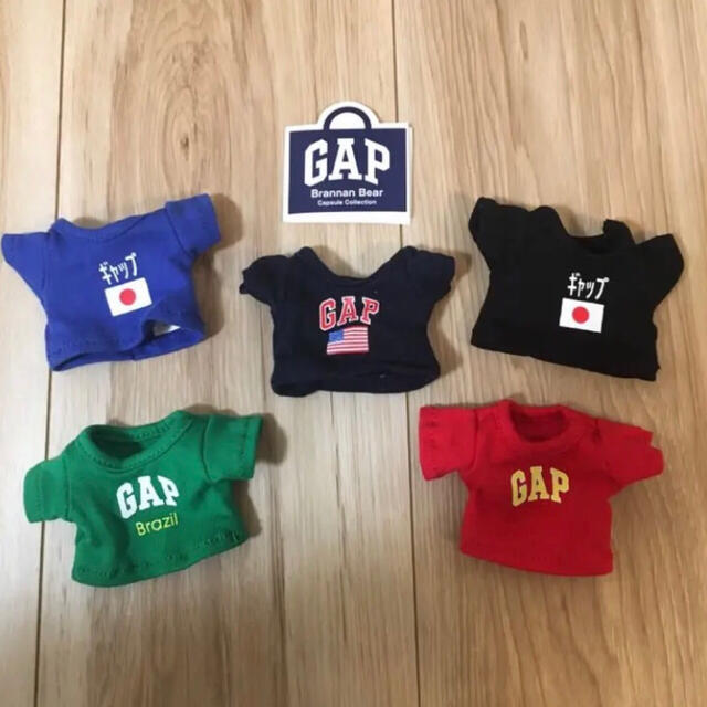 GAP(ギャップ)のギャップ  ガチャガチャ 青 ブルー 激レア かわいい ぬいぐるみ  着せ替え エンタメ/ホビーのおもちゃ/ぬいぐるみ(ぬいぐるみ)の商品写真