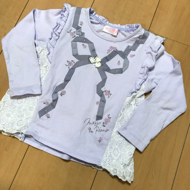 ANNA SUI mini(アナスイミニ)のアナスイミニ  トレーナー　100 キッズ/ベビー/マタニティのキッズ服女の子用(90cm~)(Tシャツ/カットソー)の商品写真