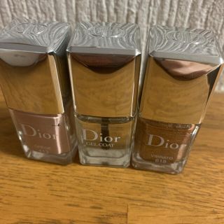 ディオール(Dior)の【美品】ディオール　マニキュア　3本セット(マニキュア)