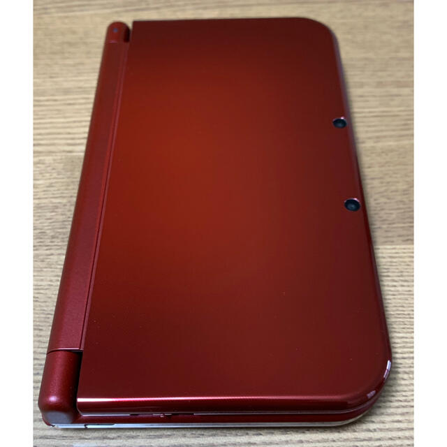 ニンテンドー3DS(ニンテンドー3DS)のNEW Nintendo 3DS LL  メタリックレッド　本体➕おまけつき エンタメ/ホビーのゲームソフト/ゲーム機本体(携帯用ゲーム機本体)の商品写真