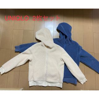 ユニクロ(UNIQLO)のUNIQLO 防風ボアジャケット(ブルゾン)