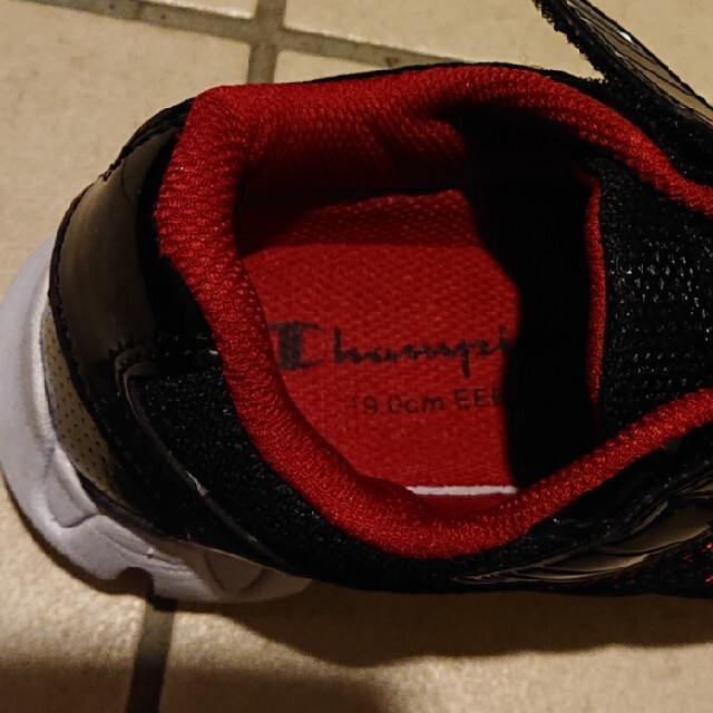 Champion(チャンピオン)のChampion 子供用 靴 スニーカー 19.0cm 美品 キッズ/ベビー/マタニティのキッズ靴/シューズ(15cm~)(スニーカー)の商品写真