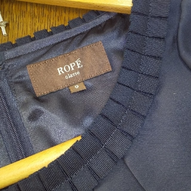 ROPE’(ロペ)の再値下げ💴⤵️[美品]ROPE清楚なお嬢様ワンピース9号 レディースのワンピース(ひざ丈ワンピース)の商品写真