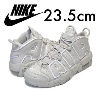 ナイキ(NIKE)の美品 完売 NIKE AIR MORE UPTEMPO 23.5 ライトボーン(スニーカー)