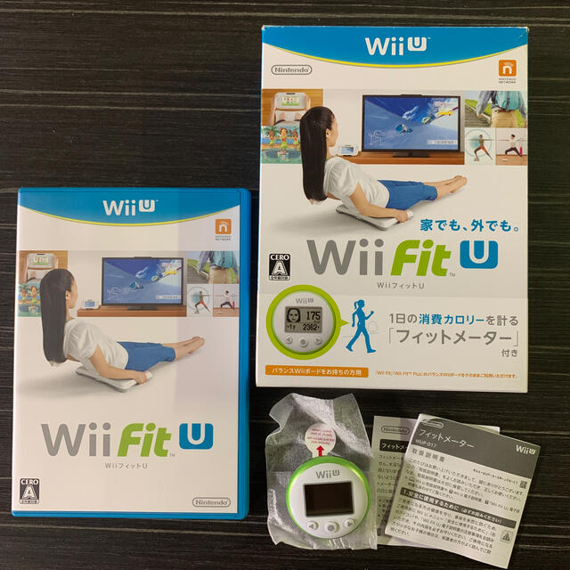 Wii U Wii Fit U フィットメーターセット ソフト中古 フィットメーター未使用の通販 By 柚子ショコラ ウィーユーならラクマ
