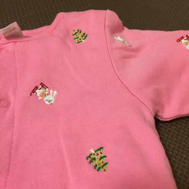 babyGAP(ベビーギャップ)のばばば様専用♡ ベビー ギャップ ♡ クリスマス 中綿 ロンパース キッズ/ベビー/マタニティのベビー服(~85cm)(ロンパース)の商品写真