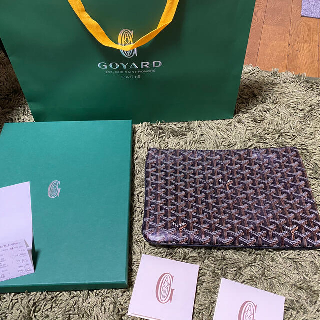 最終値下 2020年3月購入 GOYARD  MM　 セナ クラッチ 超美品