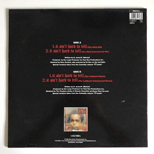 Nas - It Ain't Hard To Tell (UK Remixes)