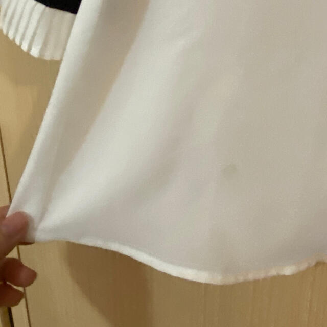 ZARA(ザラ)のZARA リボン付きブラウス レディースのトップス(シャツ/ブラウス(長袖/七分))の商品写真