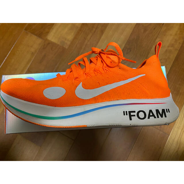 NIKE(ナイキ)のOFF-WHITE × NIKE ZOOM FLY MERCURIAL 29 メンズの靴/シューズ(スニーカー)の商品写真