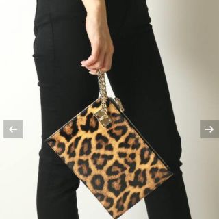 ドゥーズィエムクラス(DEUXIEME CLASSE)の☆新品☆SONDRA ROBERTS LEOPARD CLUCH(クラッチバッグ)