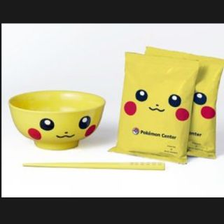 ポケモン(ポケモン)のピカチュウ どんぶり&はしセット(食器)