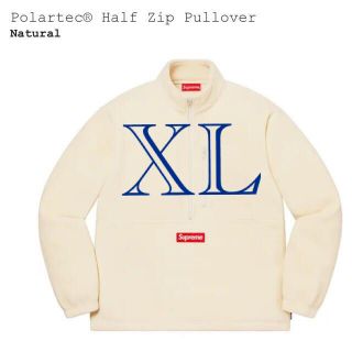 シュプリーム(Supreme)のPolartec ® Half Zip Pullover Natural　【XL(スウェット)