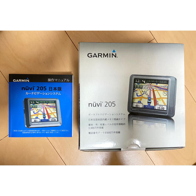 GARMIN(ガーミン)のGARMIN nuvi205 ポータブルナビ 自動車/バイクの自動車(カーナビ/カーテレビ)の商品写真