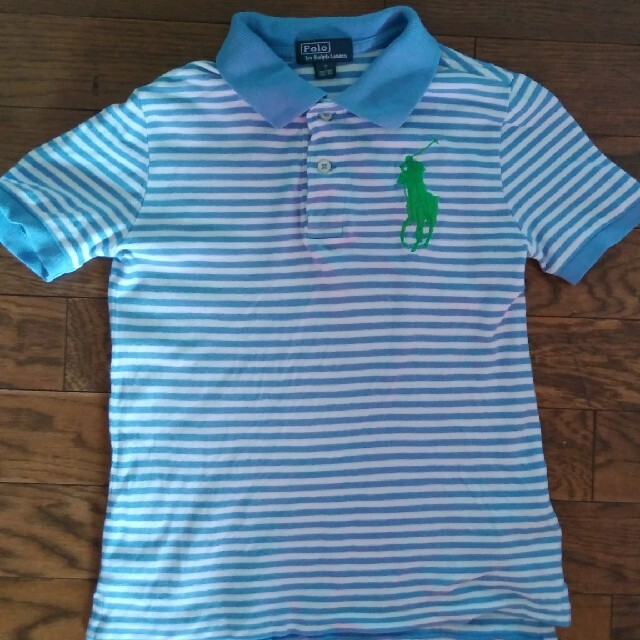 POLO RALPH LAUREN(ポロラルフローレン)のラルフローレン　ポロシャツ　130 キッズ/ベビー/マタニティのキッズ服男の子用(90cm~)(Tシャツ/カットソー)の商品写真