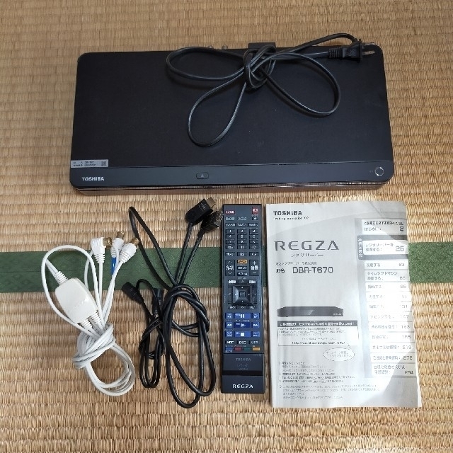 REGZA ブルーレイ ディスクレコーダー DBR-T670