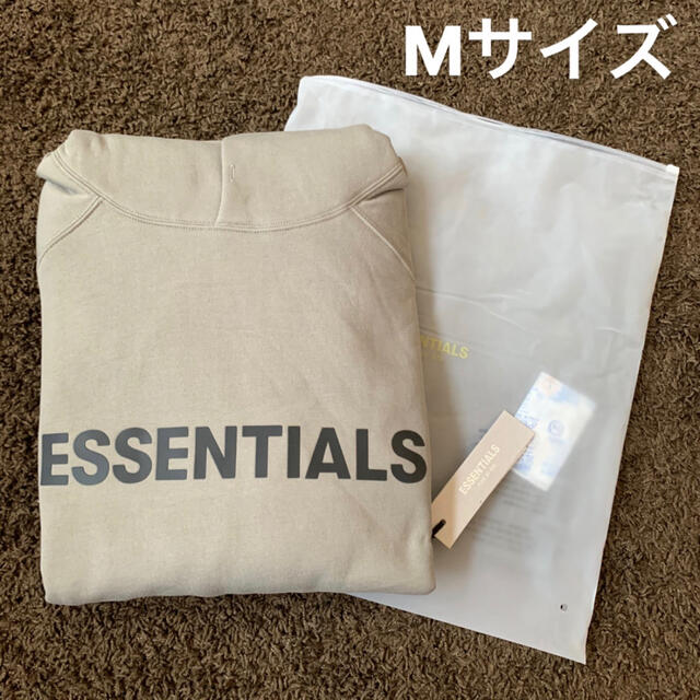 FEAR OF GOD(フィアオブゴッド)のMサイズ FEAR OF GOD ESSENTIALS パーカー チャコール メンズのトップス(パーカー)の商品写真