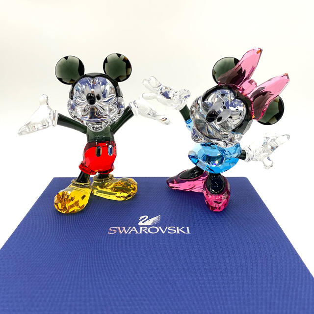 競売 SWAROVSKI - 新品 1116765 1118830 セット ミッキー＆ミニー