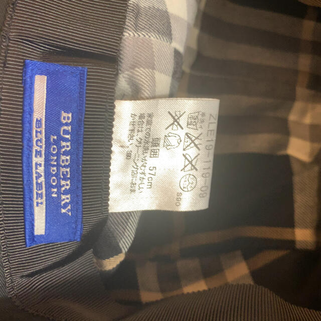 BURBERRY(バーバリー)のBurberry バケットハット　黒 メンズの帽子(キャップ)の商品写真