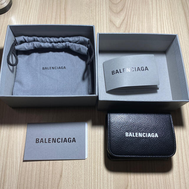 ファッション小物BALENCIAGA 三つ折りウォレット