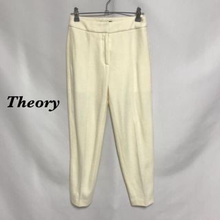 セオリー(theory)のTheory セオリー　2019 スラックス　ウールパンツ　レディースカジュアル(カジュアルパンツ)