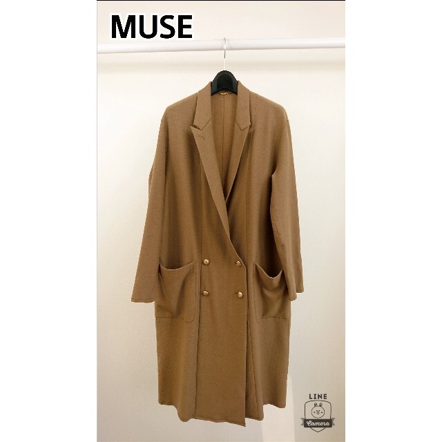 最大94%OFFクーポン 限定特価 MUZE ミューズ ロングコート チェスター