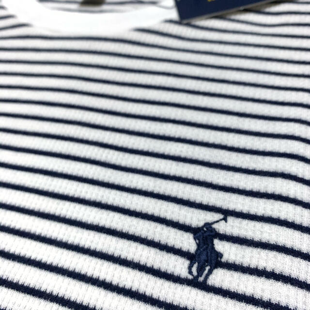 POLO RALPH LAUREN(ポロラルフローレン)のポロ ラルフローレン ワッフル長袖 /Whi 170.160 メンズのトップス(Tシャツ/カットソー(七分/長袖))の商品写真