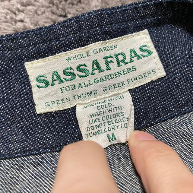 SASSAFRASデニムベスト