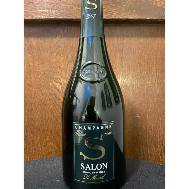 宅配便配送 SALON 2007☆正規購入 ☆サロン・ブリュット・ブラン・ド・ブラン シャンパン/スパークリングワイン 