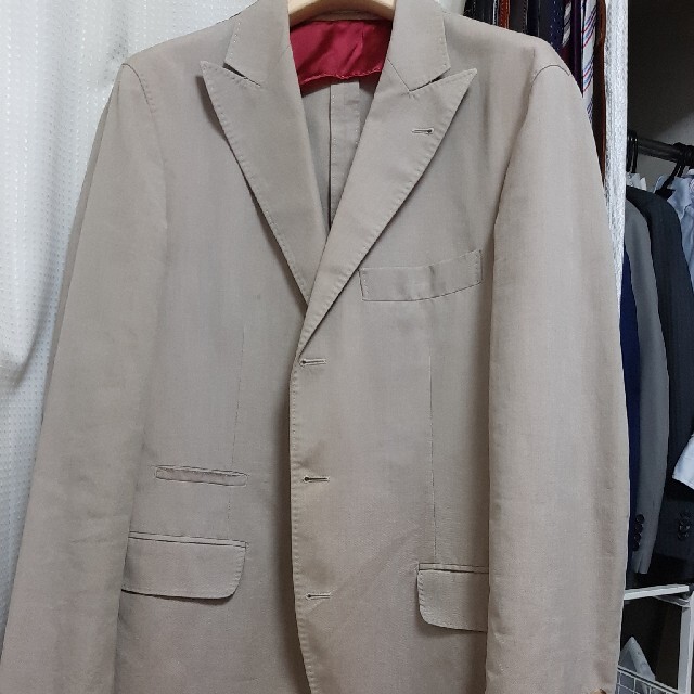 BRUNELLO CUCINELLI(ブルネロクチネリ)のBRUNELLO CUCINELLI ジャケット　46 メンズのジャケット/アウター(テーラードジャケット)の商品写真