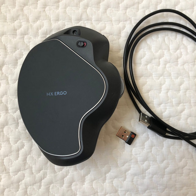 ロジクール ワイヤレスマウス トラックボール MX ERGO logicool スマホ/家電/カメラのPC/タブレット(PC周辺機器)の商品写真