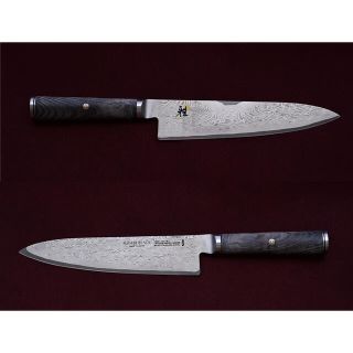 ツヴィリングジェイエーヘンケルス(Zwilling J.A. Henckels)のZWILLING 包丁 雅 ブラック MIYABI Black 牛刀200mm (調理道具/製菓道具)