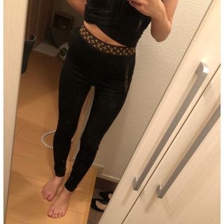 LOUIS VUITTON - LOUIS VUITTON レギンスウィズエラステックベルトの