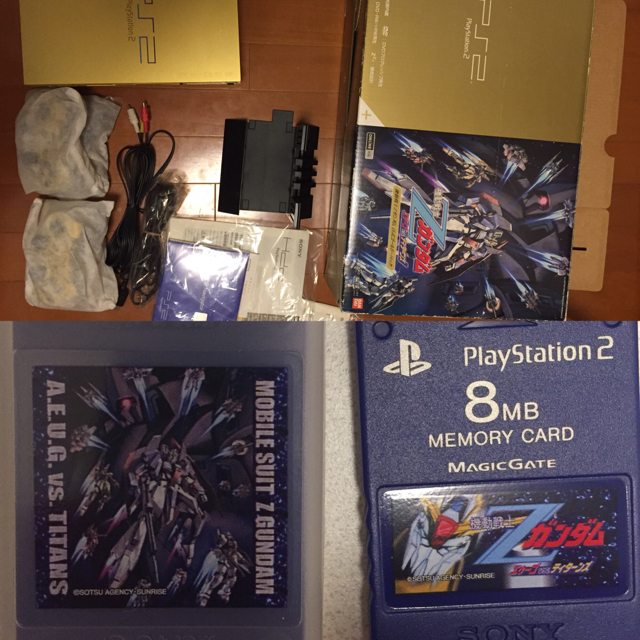 PlayStation2(プレイステーション2)のPS2 プレイステーション2  Zガンダム百式ゴールドパック エンタメ/ホビーのゲームソフト/ゲーム機本体(家庭用ゲーム機本体)の商品写真