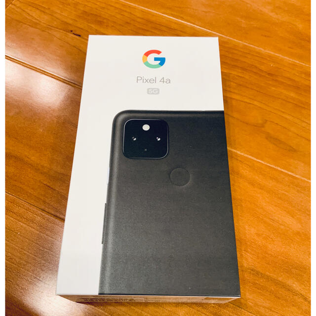 Google Pixel 4a(5G)JustBlack128GB SIMフリー スマホ/家電/カメラのスマートフォン/携帯電話(スマートフォン本体)の商品写真