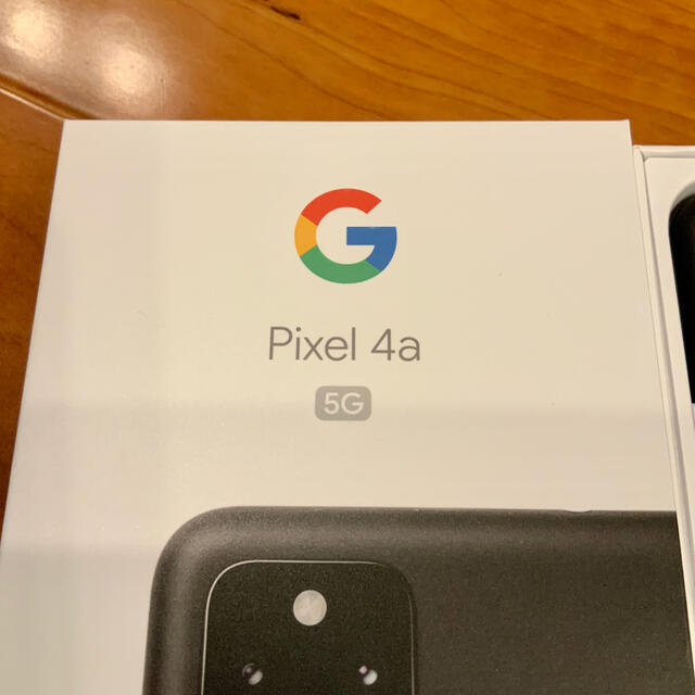 Google Pixel 4a(5G)JustBlack128GB SIMフリー スマホ/家電/カメラのスマートフォン/携帯電話(スマートフォン本体)の商品写真