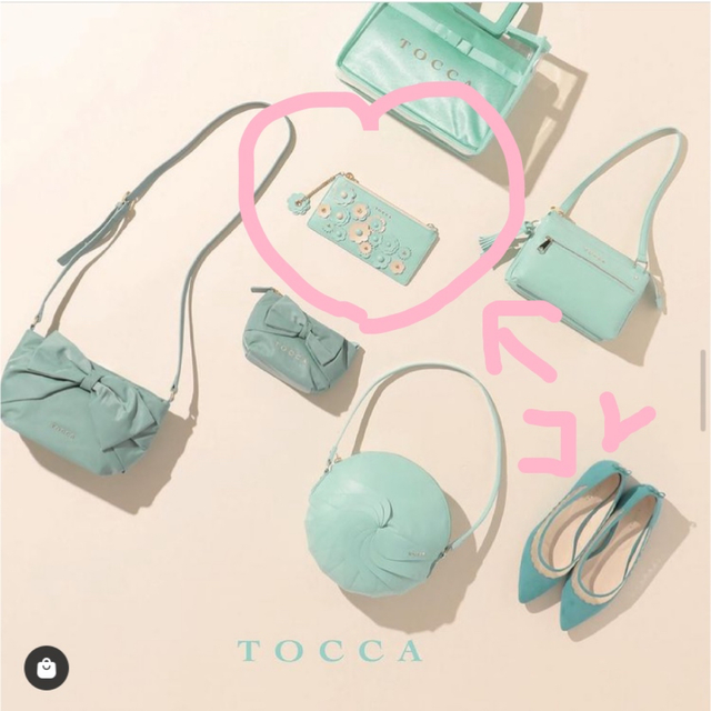 【新品未使用】【美品】TOCCA財布バック