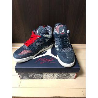 ナイキ(NIKE)のNIKE AIR JORDAN エアジョーダン4  ディープオーシャン 26(スニーカー)