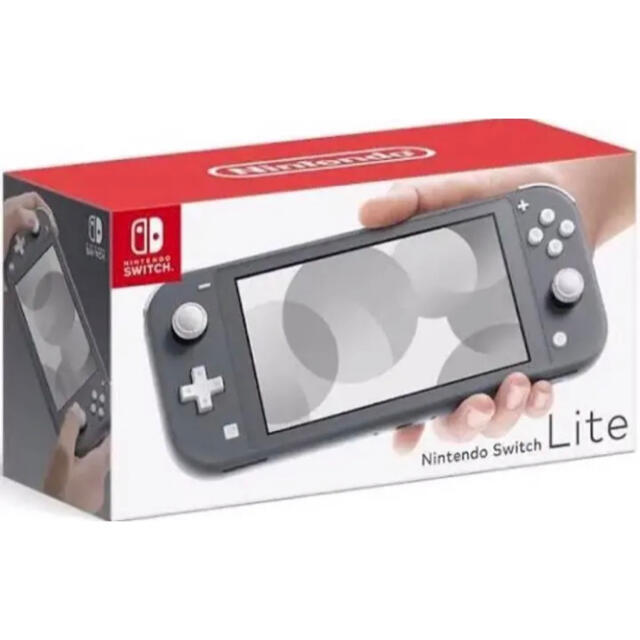 Nintendo Switch(ニンテンドースイッチ)のNINTENDO SWITCH LITE グレー  エンタメ/ホビーのゲームソフト/ゲーム機本体(携帯用ゲーム機本体)の商品写真