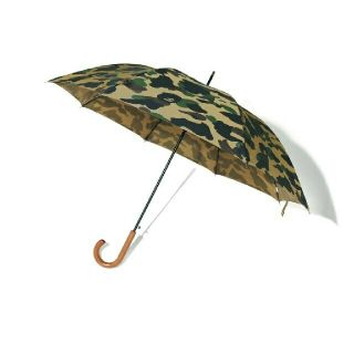 アベイシングエイプ(A BATHING APE)のA BATHING APE 1ST CAMO UMBRELLA グリーン(傘)