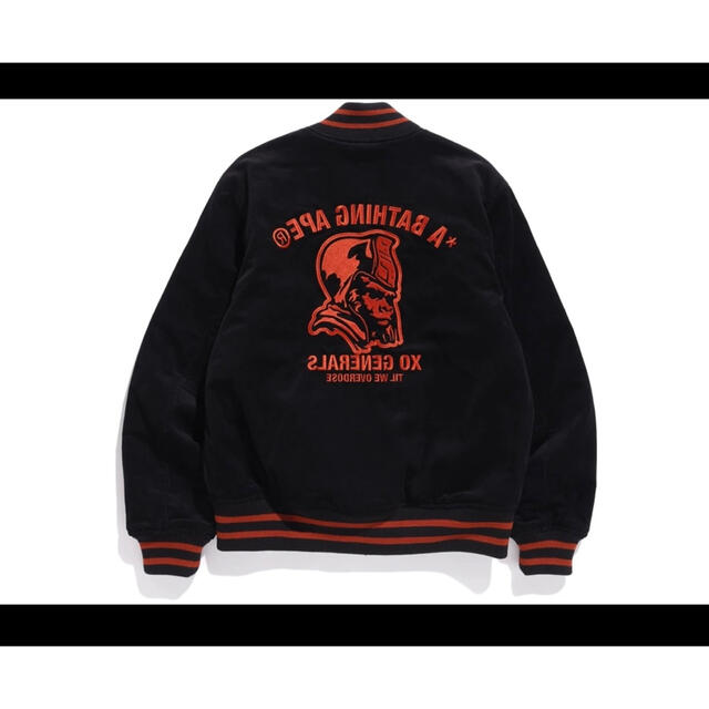 【M】BAPE × XO THE WEEKEND VARSITY スタジャン