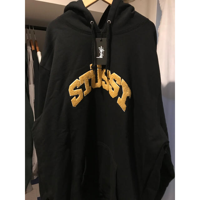 STUSSY Chenille Arch Applique Hood