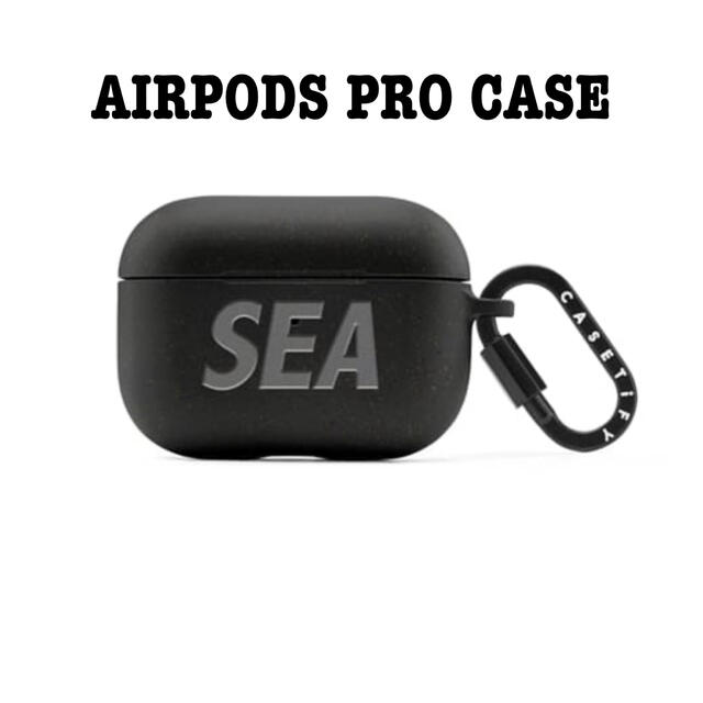 CASETiFY WDS SEA AirPods Pro Case BLACK - ヘッドフォン/イヤフォン