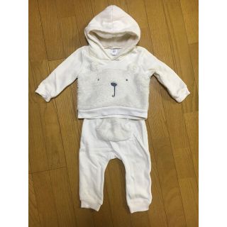 ベビーギャップ(babyGAP)のGAPbaby くまさん　ホワイト　18〜24months(パンツ/スパッツ)